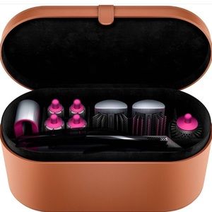 COPY - Dyson Airwrap attachments and leather box